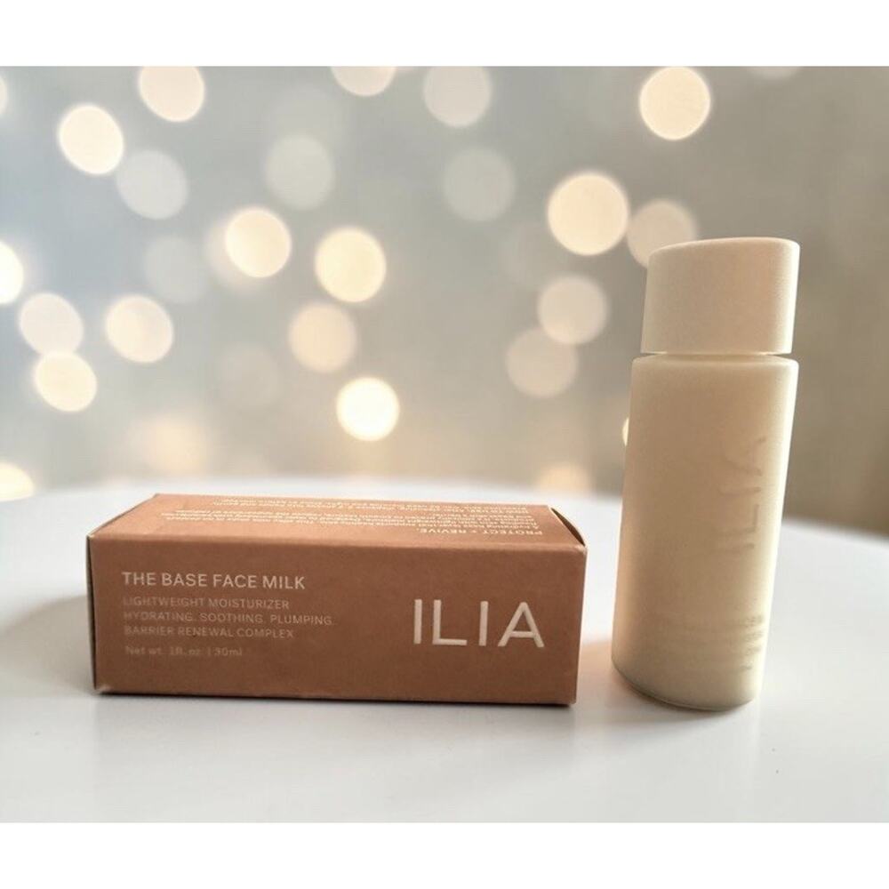 ILIA The Base Face Milk Lightweight Moisturizer 1 fl oz / 30 ml NEW IN BOX